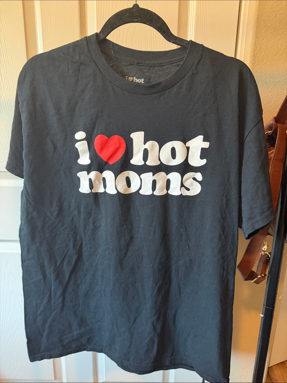 E12 Black Graphic Tee - I ♥ Hot Moms